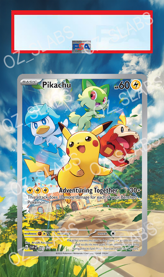 Pikachu SVP #27 extended art case