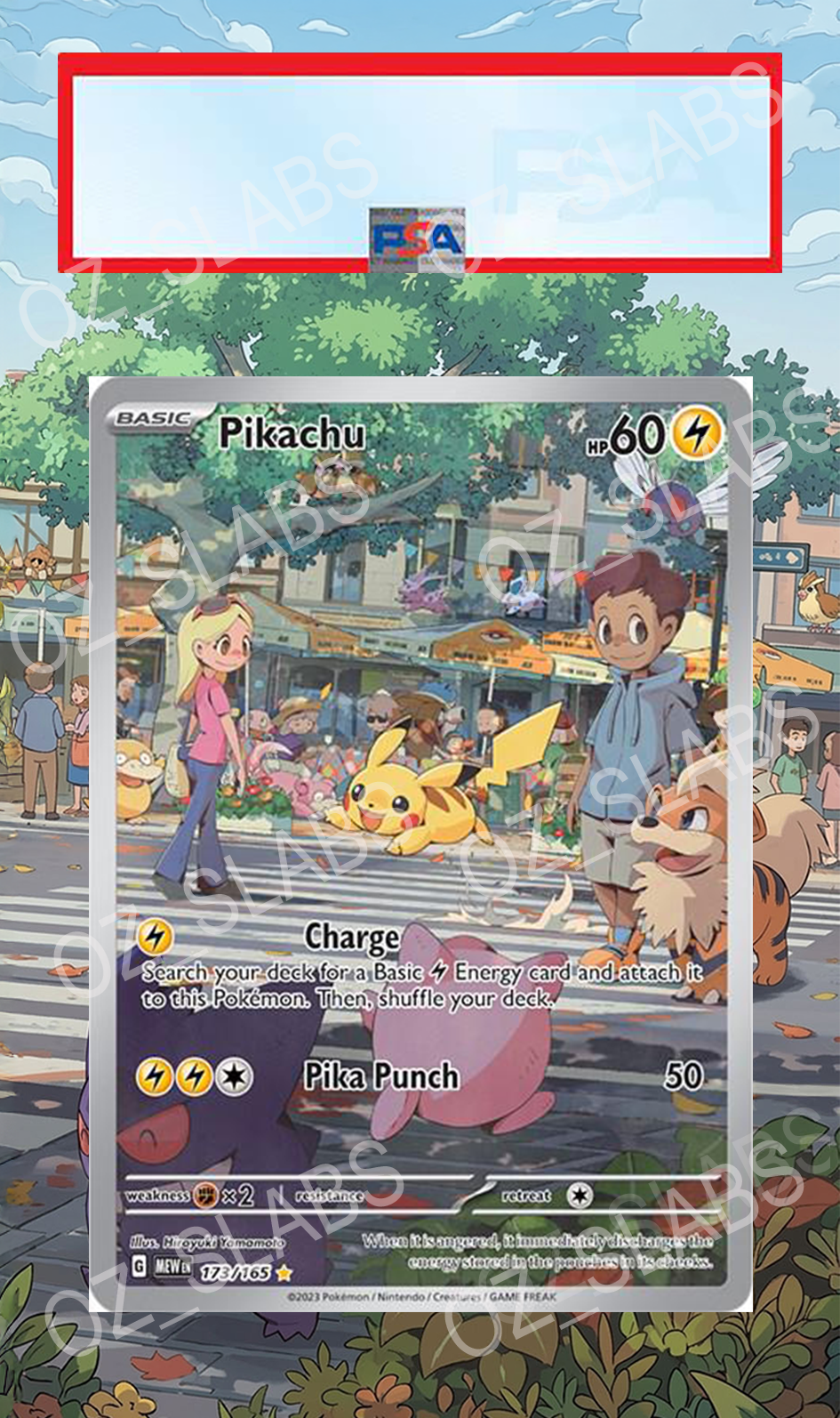 Pikachu extended art case