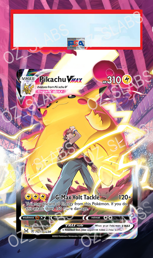 Pikachu VMAX extended art case