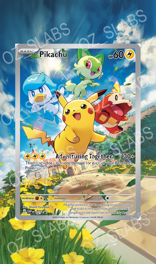 Pikachu SVP #27 extended art case