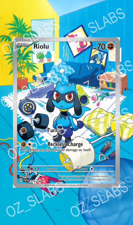 Riolu extended art case