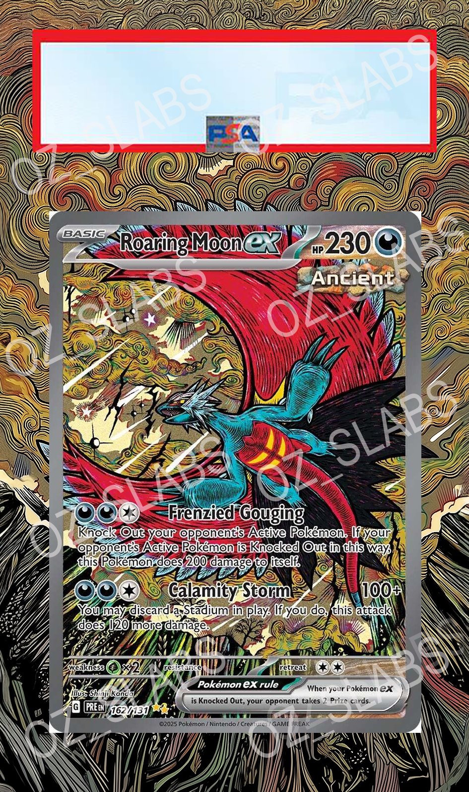 Roaring Moon EX extended art case