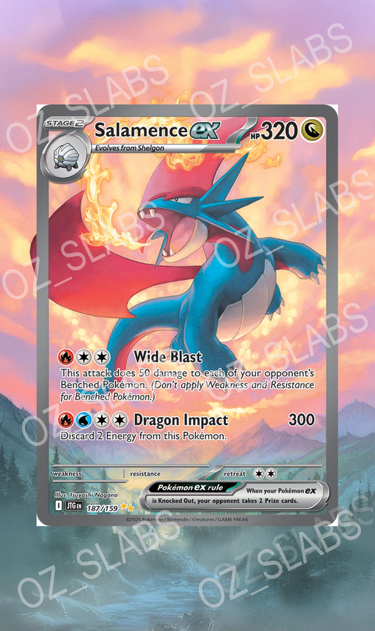 Salamence EX extended art case