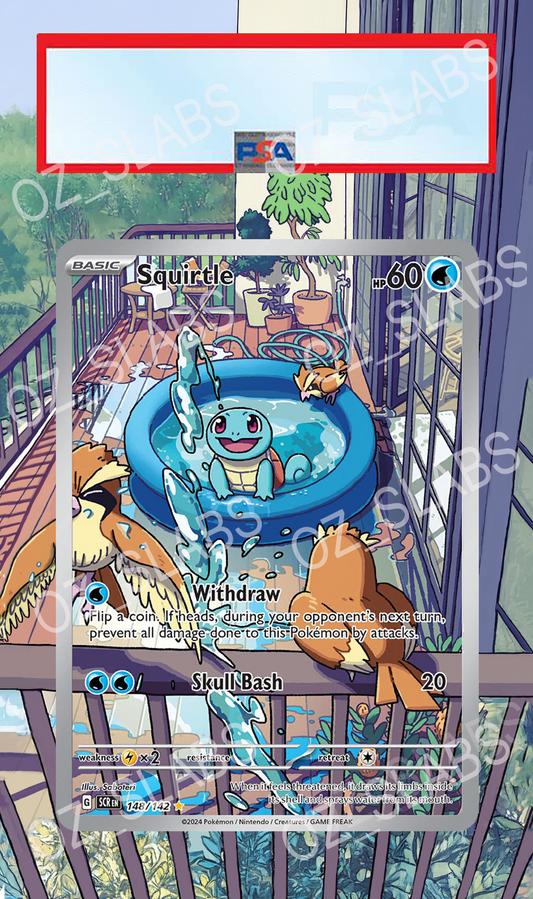 Squirtle extended art case