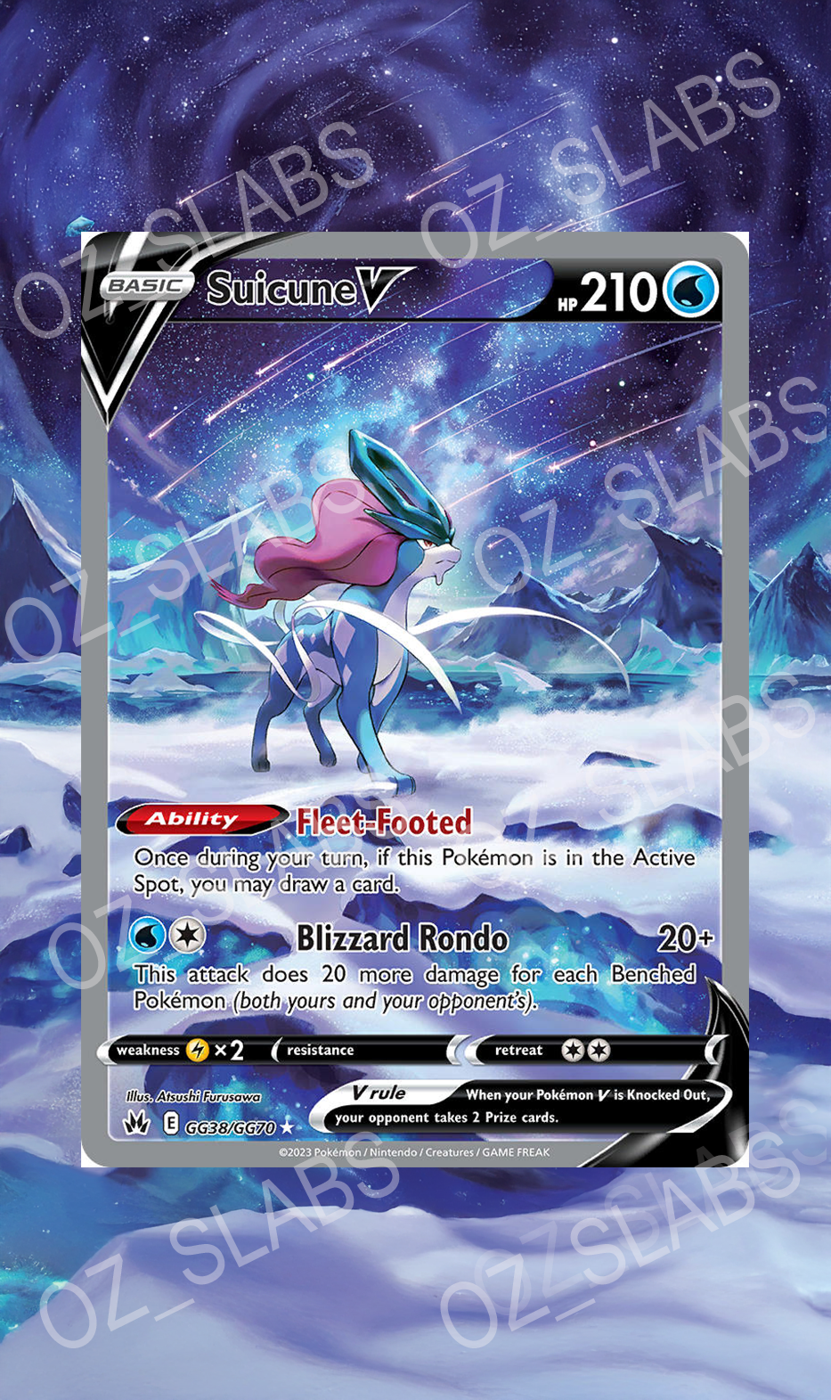 Suicune extended art case