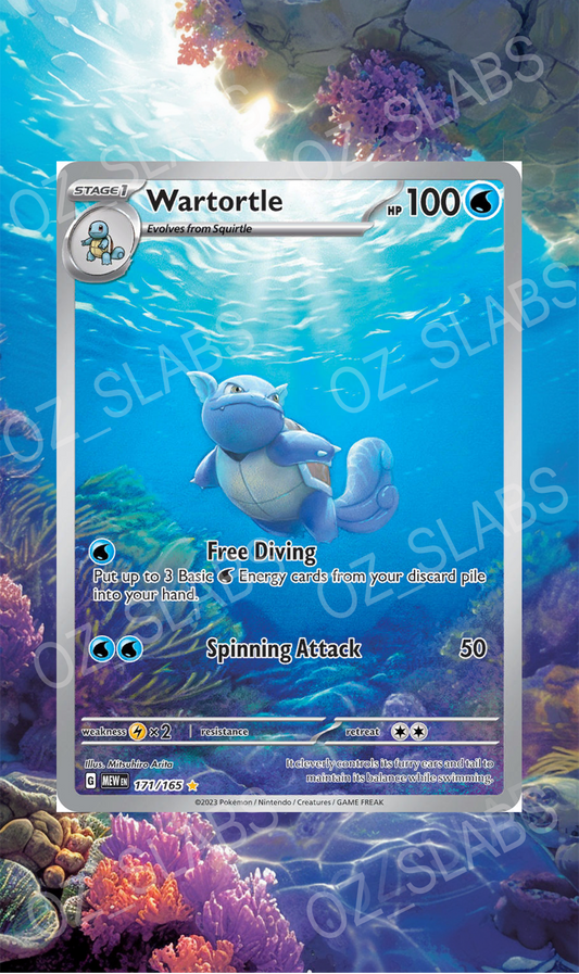 Wartortle extended art case