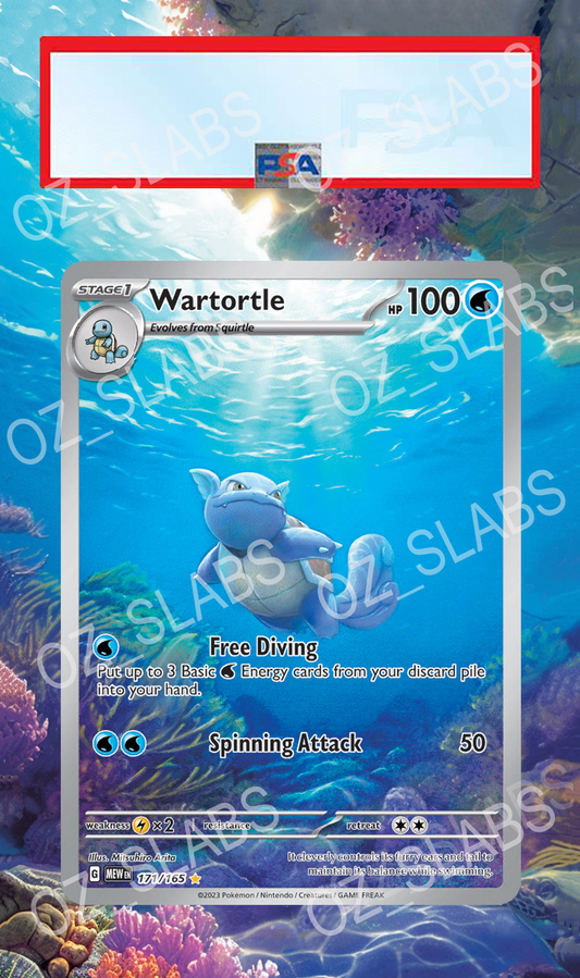Wartortle extended art case
