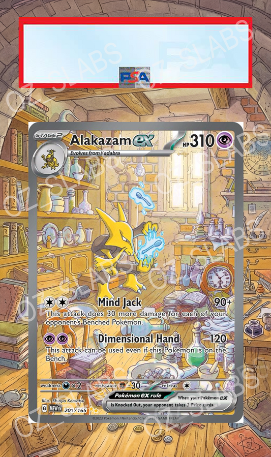 Alakazam EX extended art case