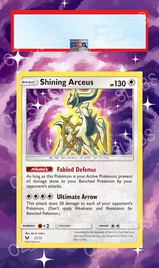 Shining Arceus extended art case