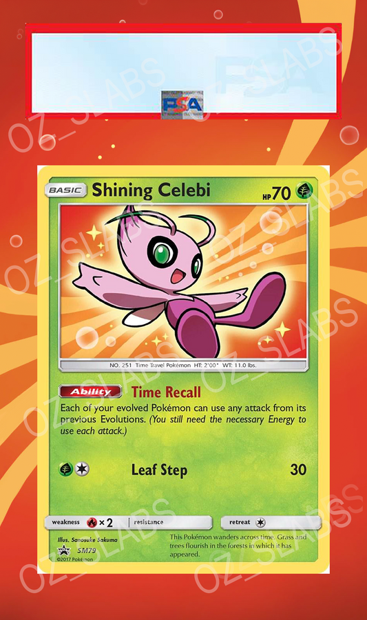 Shining Celebi extended art case
