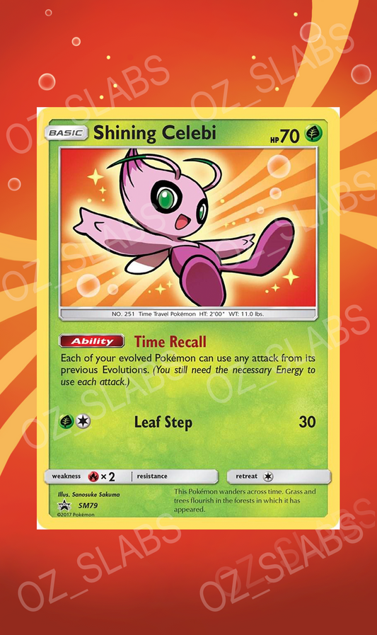 Shining Celebi extended art case