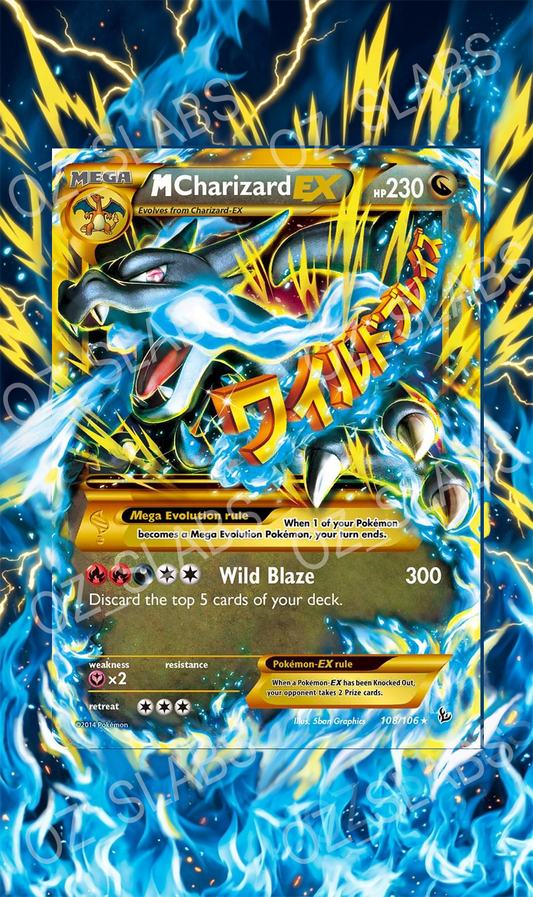 M Charizard EX extended art case