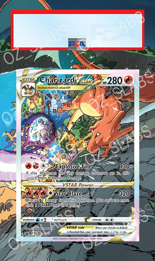 Charizard VSTAR extended art case