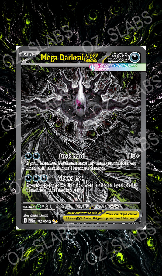 Mega Darkrai EX extended art case