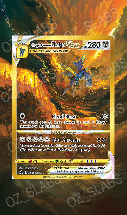 Origin Forme Dialga VSTAR extended art case