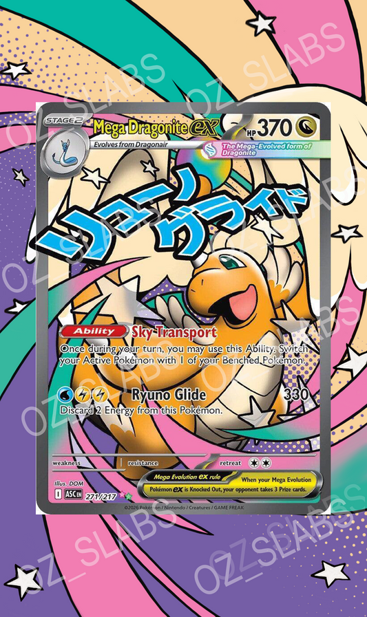 Mega Dragonite EX extended art case