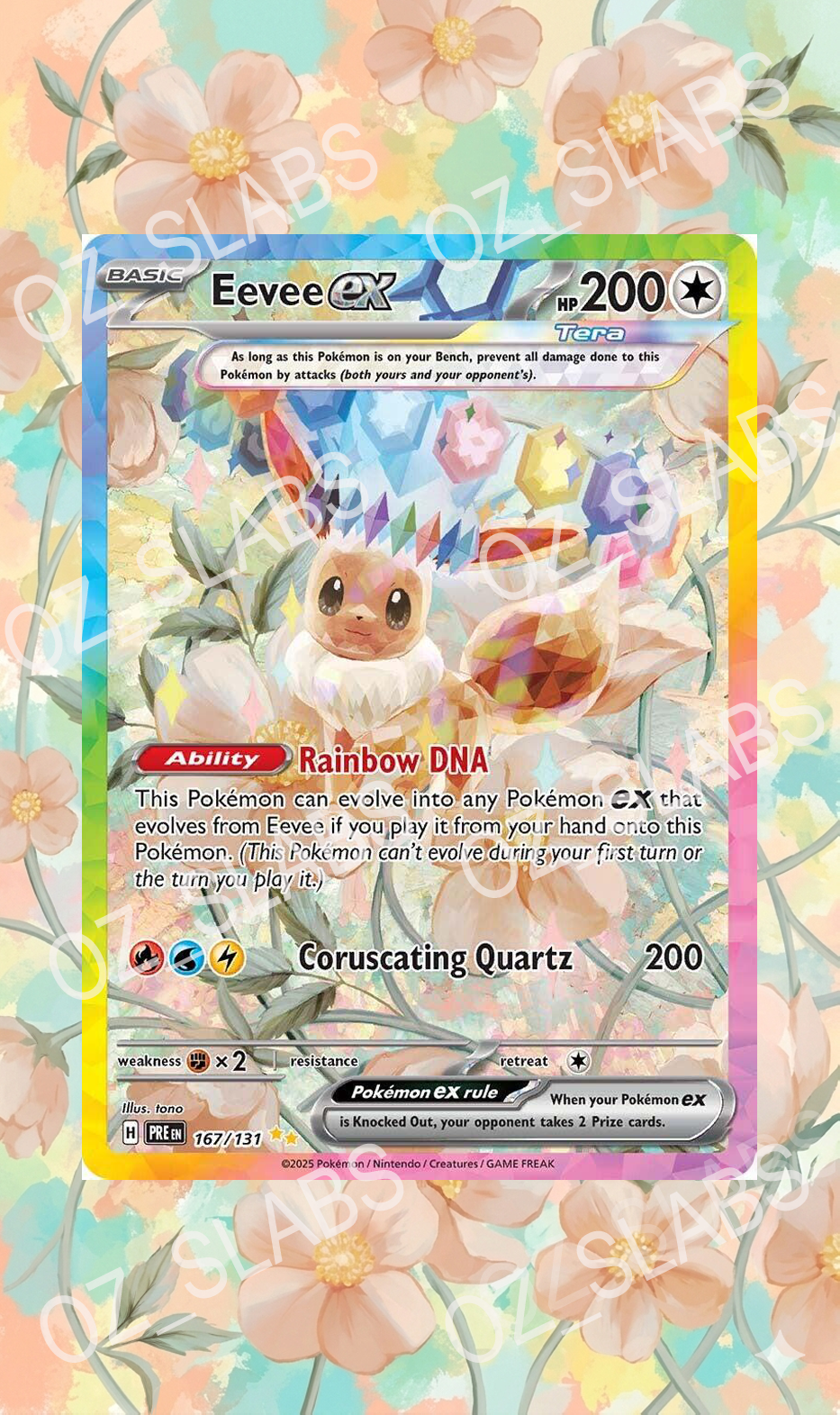 Eevee EX extended art case