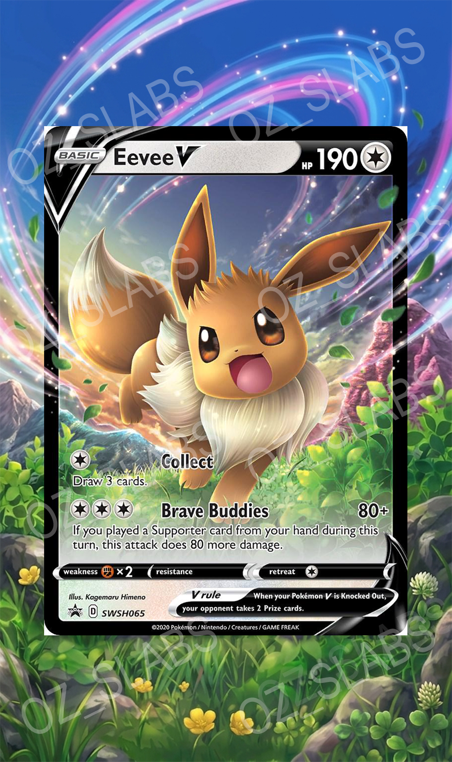 Eevee V extended art case
