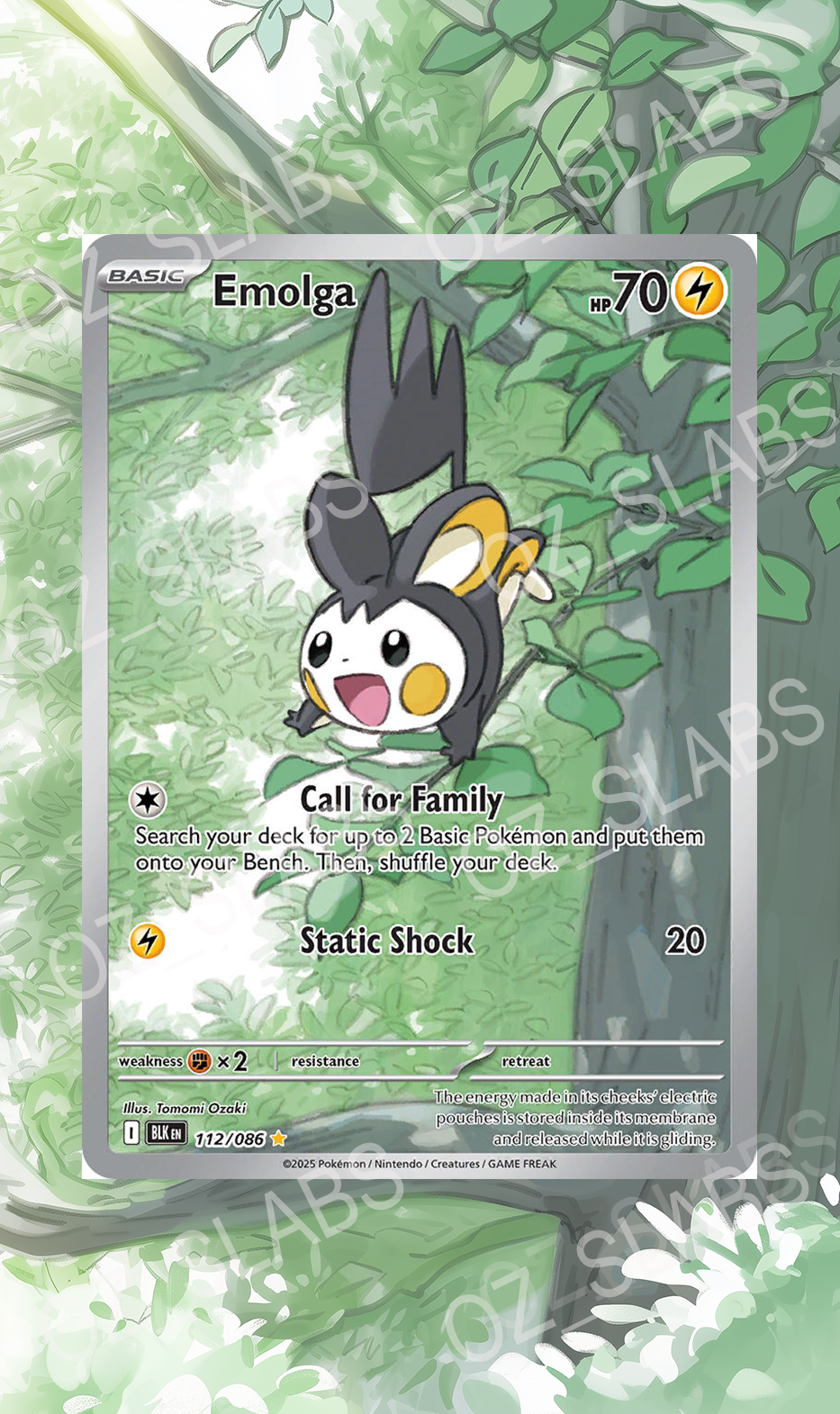 Emolga extended art case