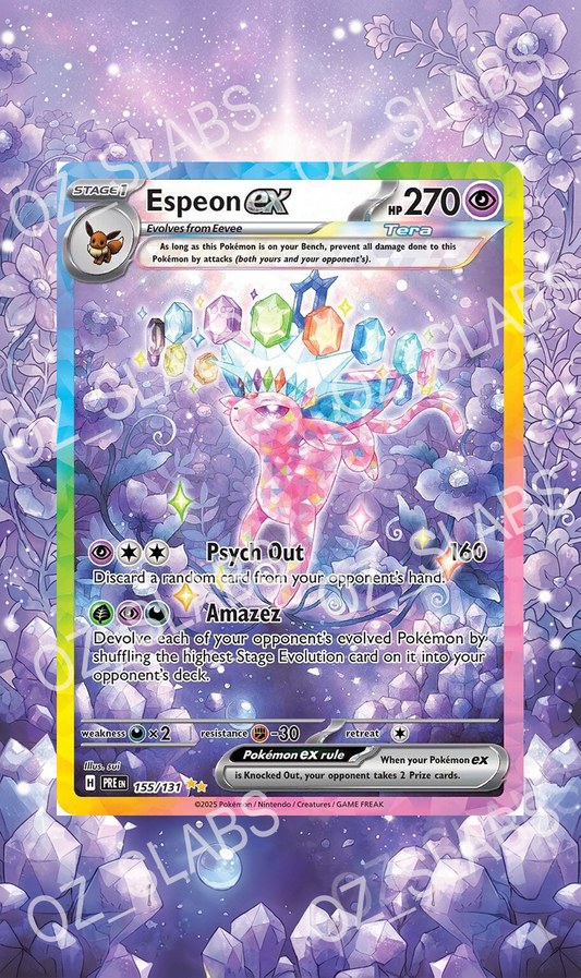 Espeon EX extended art case