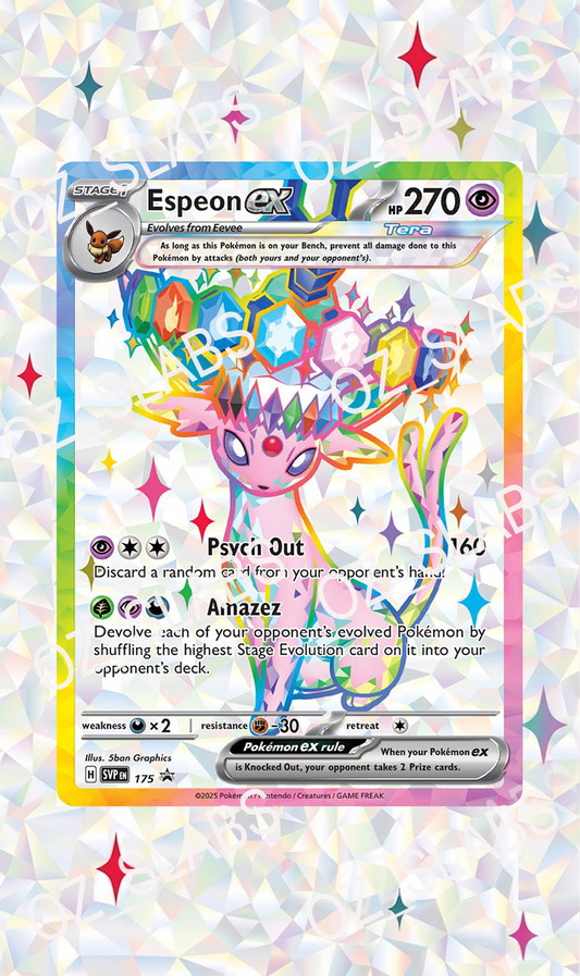 Espeon EX extended art case