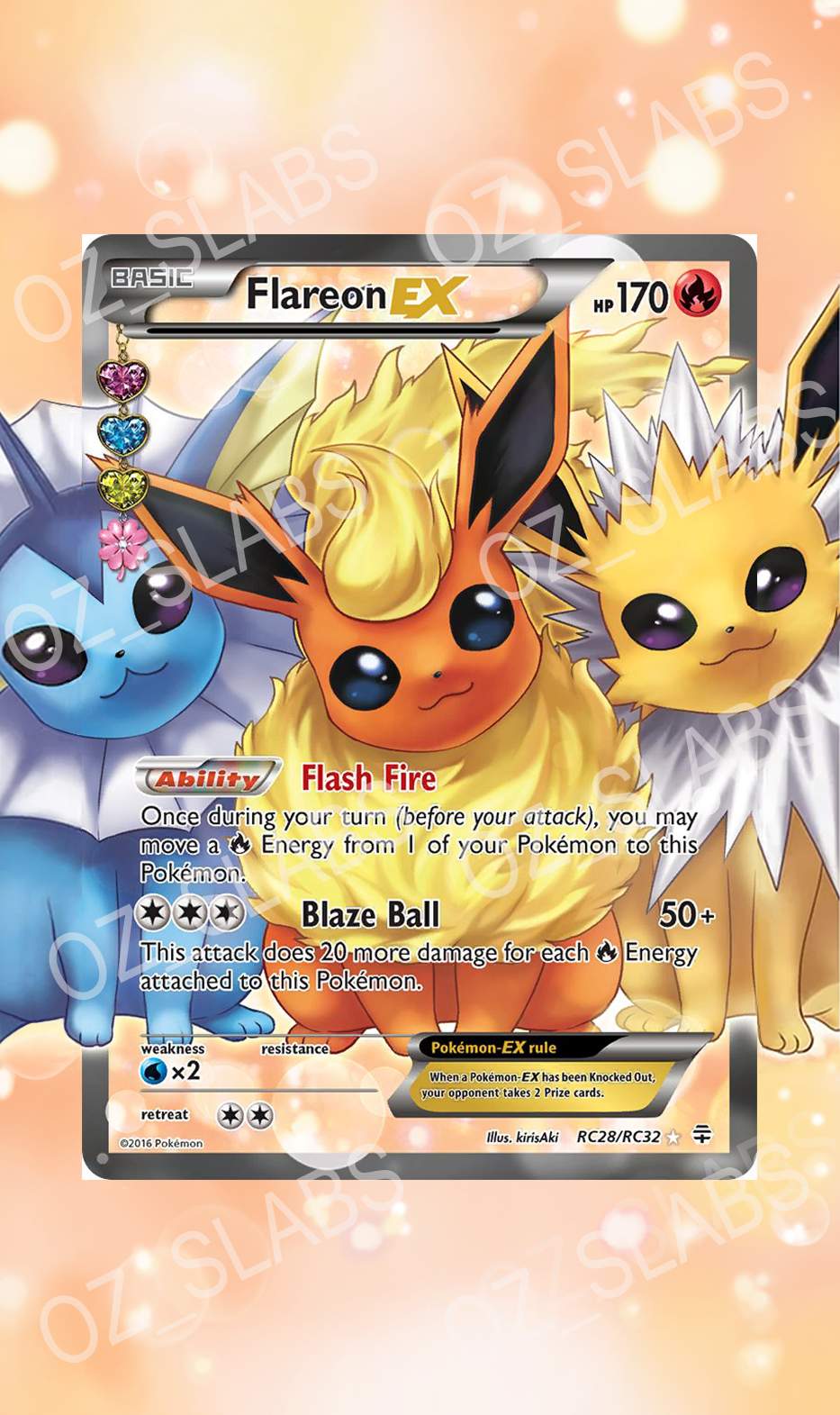 Flareon extended art case
