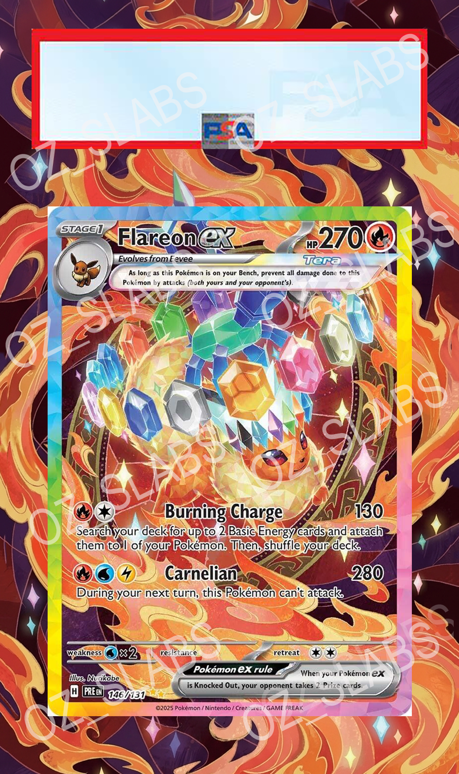 Flareon EX extended art case