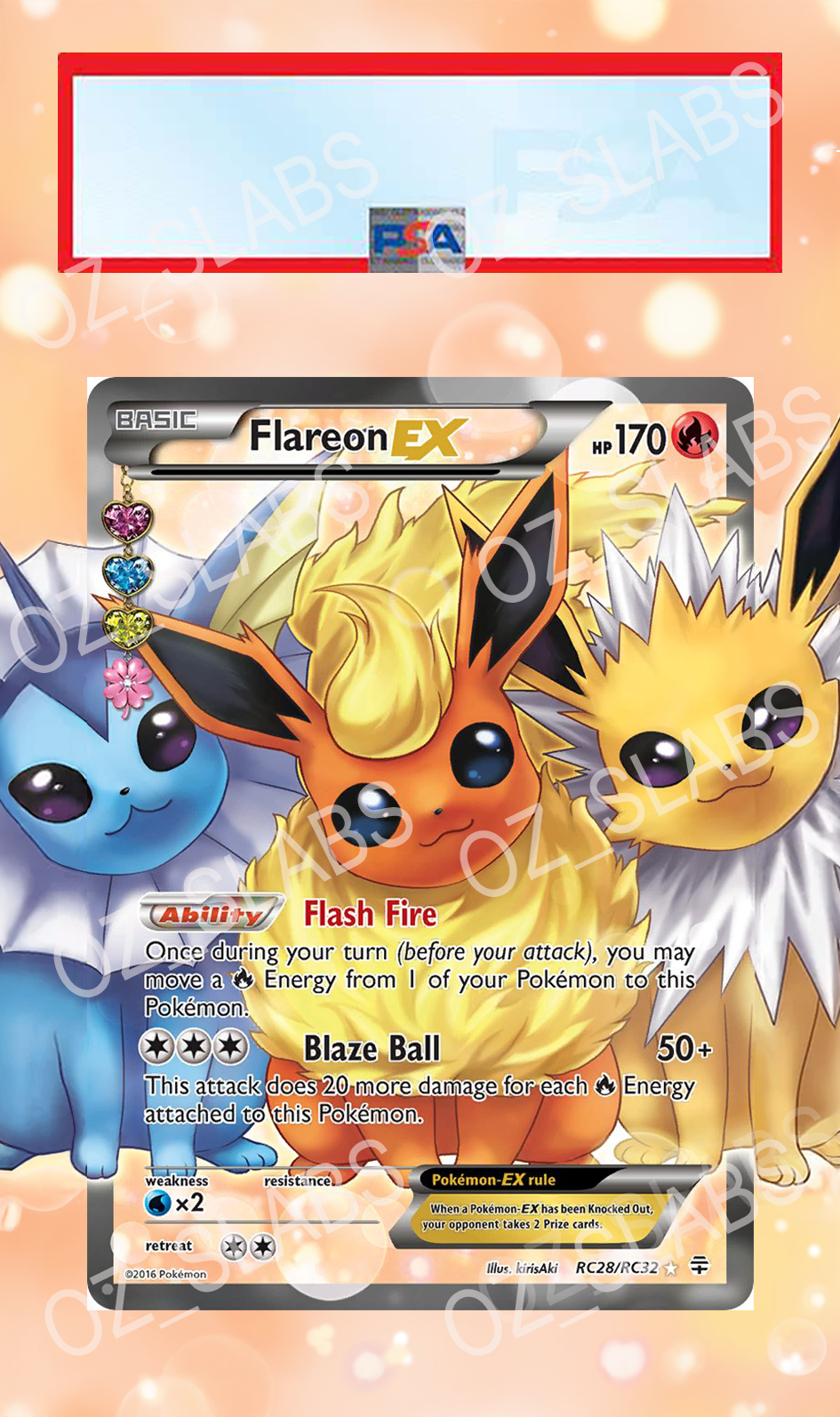 Flareon extended art case