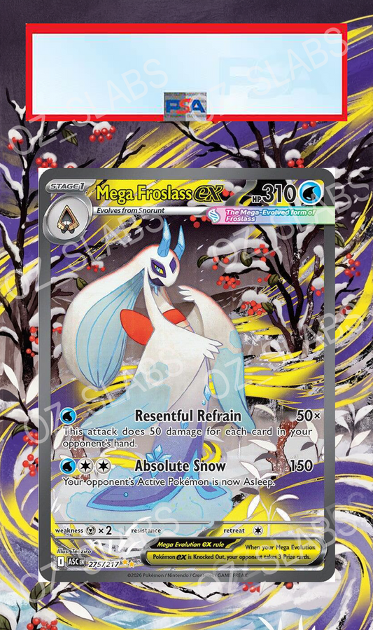 Mega Froslass EX extended art case
