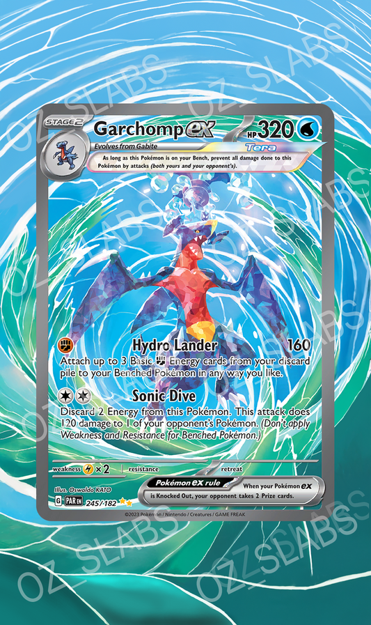 Garchomp EX extended art case