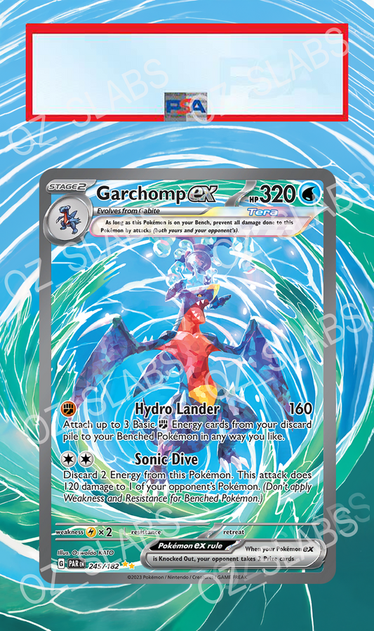 Garchomp EX extended art case