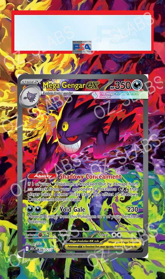 Mega Gengar EX extended art case