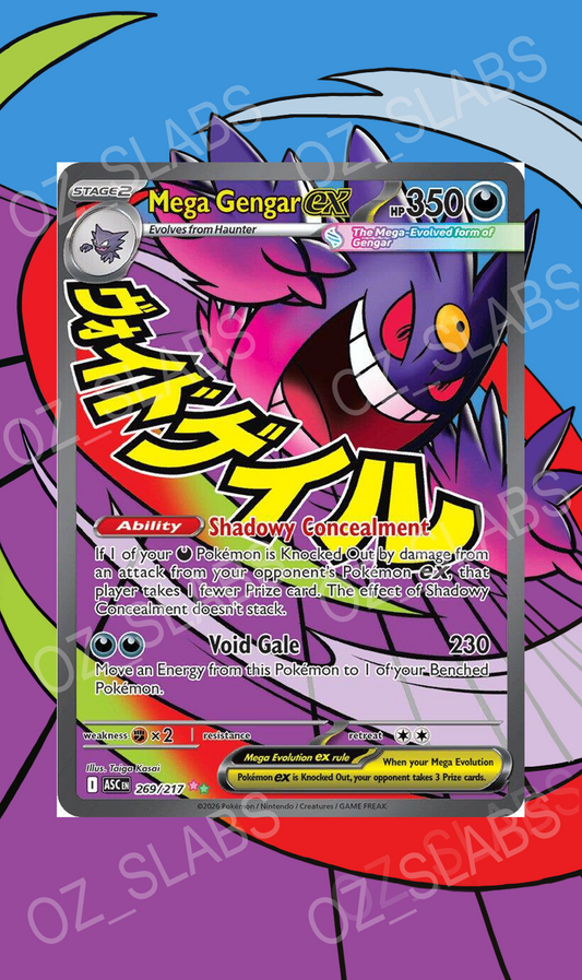 Mega Gengar EX extended art case