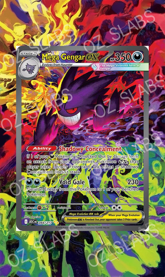 Mega Gengar EX extended art case