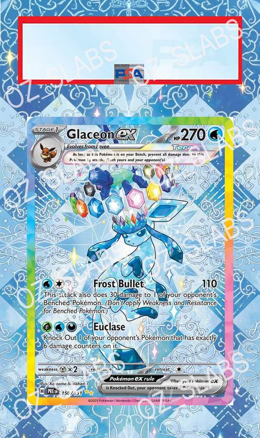 Glaceon EX extended art case