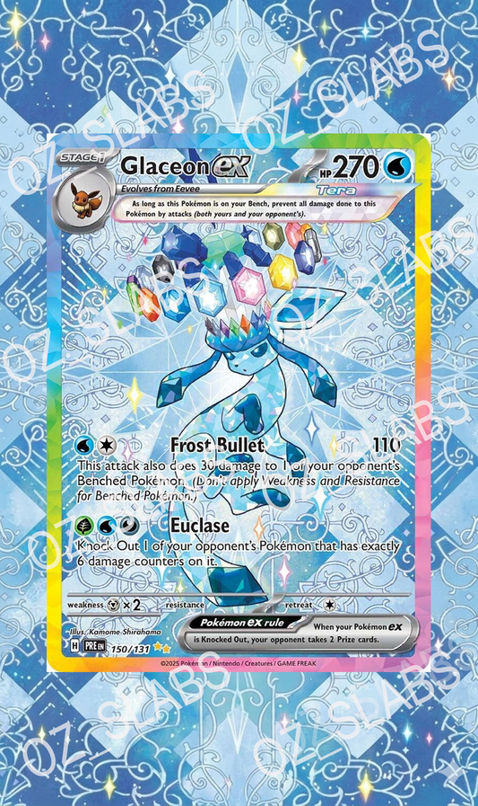 Glaceon EX extended art case