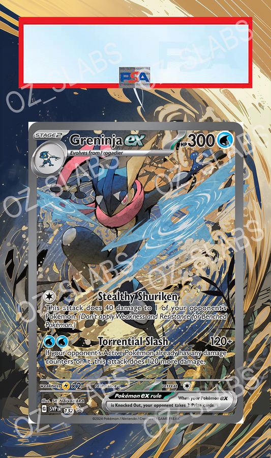 Greninja EX extended art case