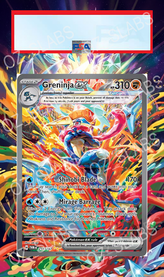 Greninja EX extended art case
