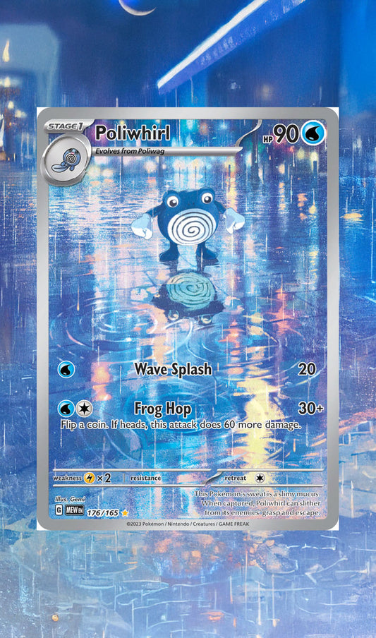 Poliwhirl extended art case