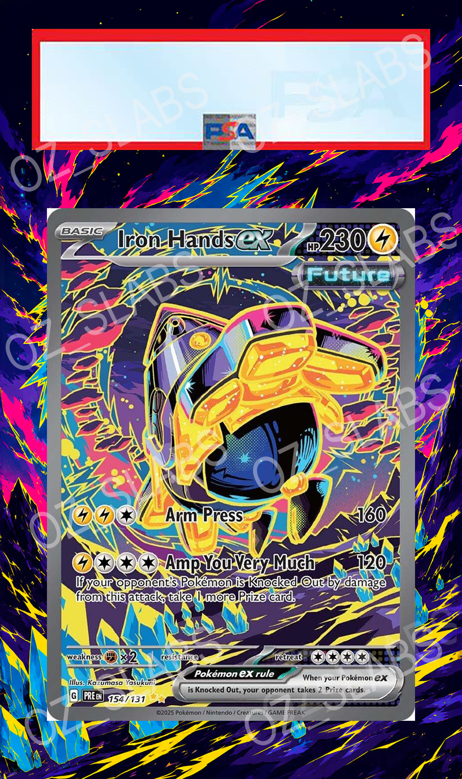 Iron Hands EX extended art case
