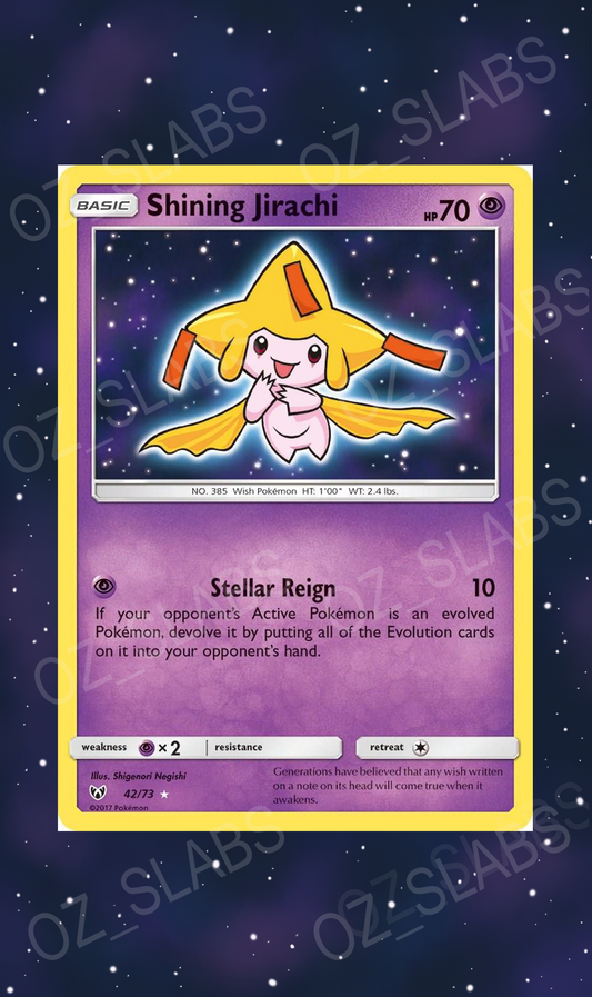 Shining Jirachi extended art case