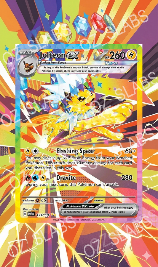 Jolteon EX extended art case