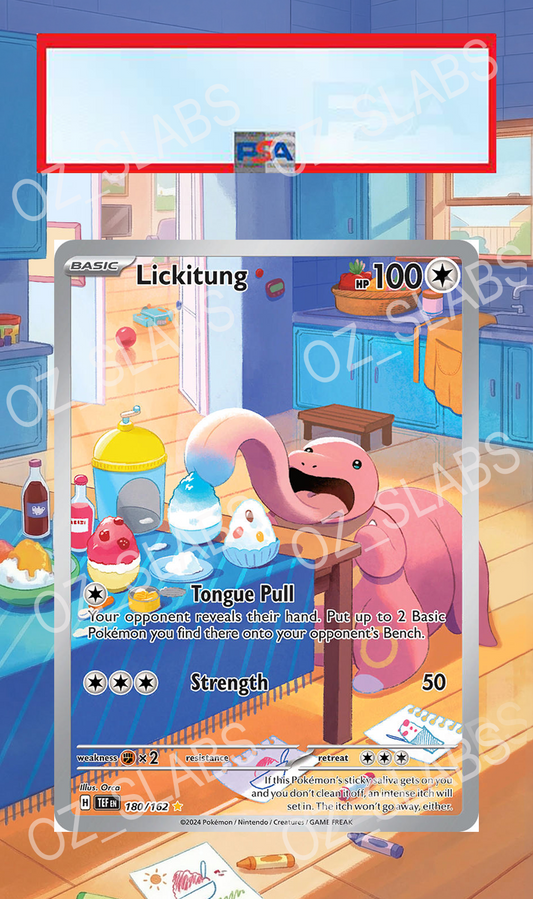Lickitung extended art case