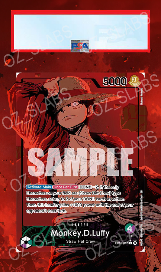 Monkey.D.Luffy extended art case
