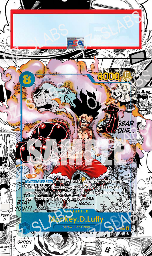 Monkey.D.Luffy Manga extended art case