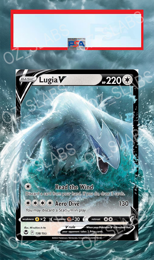 Lugia V extended art case