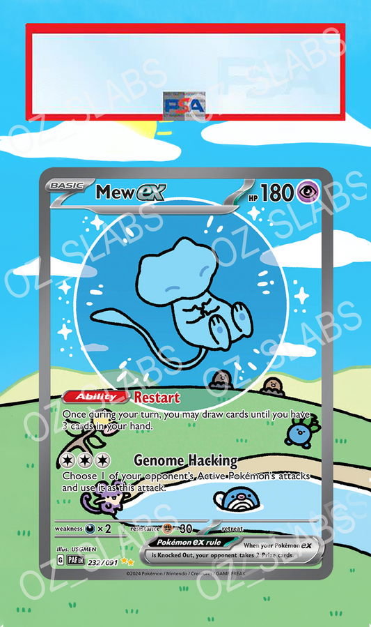 Mew EX extended art case