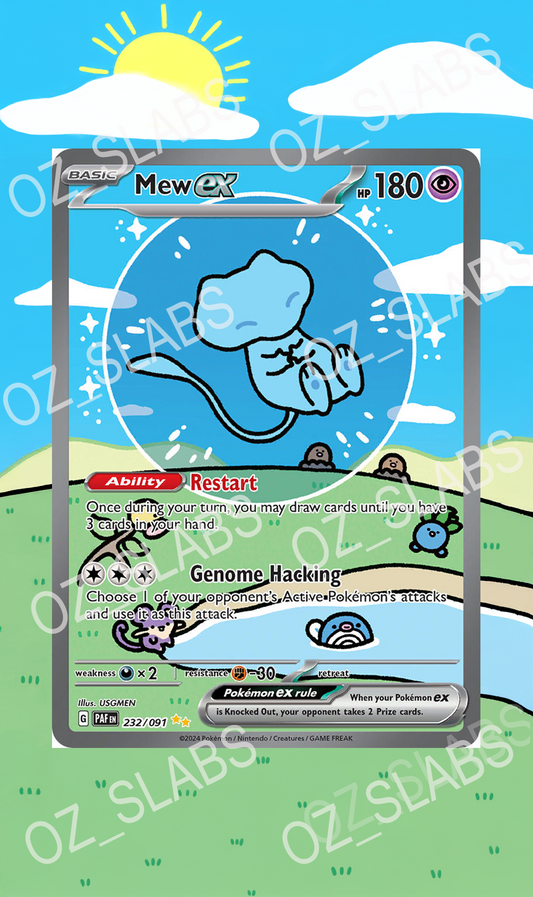 Mew EX extended art case