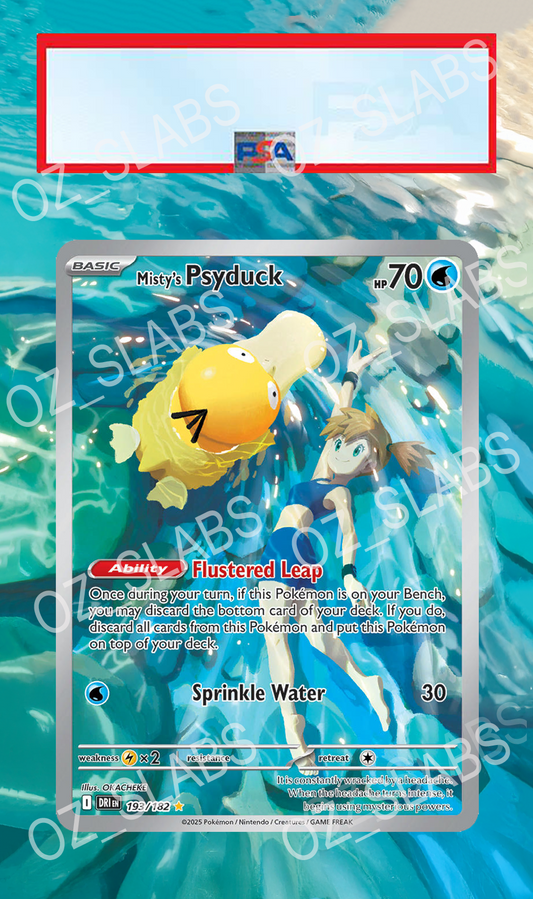 Misty's Psyduck extended art case