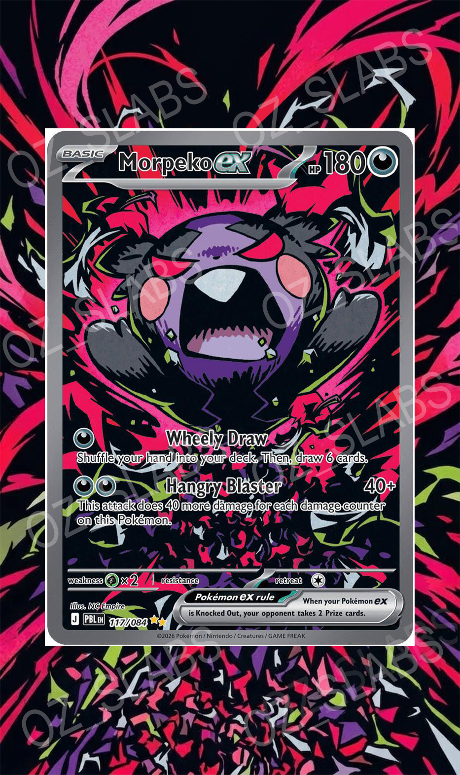Morpeko EX extended art case